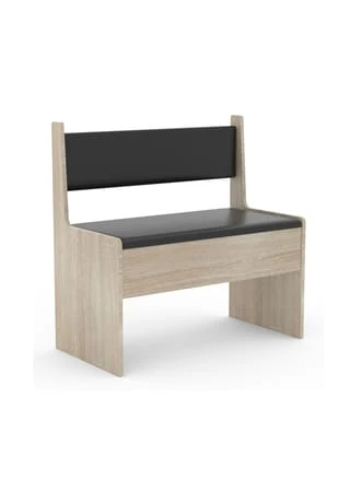 VCM. - My Home Holz Eckbank Sitzbank Bank Mit Truhe Esal Breite 80 Cm Sonoma-Eiche 3 VCM. - My Home Holz Eckbank Sitzbank Bank Mit Truhe Esal Breite 80 Cm Sonoma-Eiche