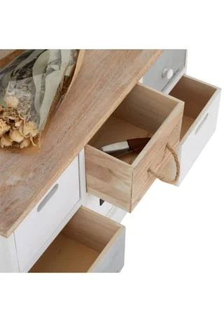 CARO-Möbel Sitzbank Mit 6 Schubkästen In Weiß SALVA Weiß 7 CARO-Möbel Sitzbank Mit 6 Schubkästen In Weiß SALVA Weiß – Bild 5