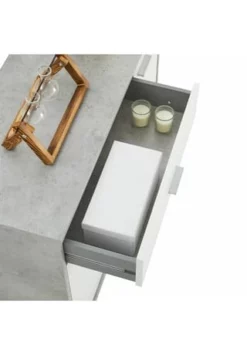 CARO-Möbel Schuhschrank 1 Schublade, 3 Türen DEUSTO Betonoptik/weiß 13 CARO-Möbel Schuhschrank 1 Schublade, 3 Türen DEUSTO Betonoptik/weiß -WOHN-ESSZIMMER Verkäufe unnamed file 1060