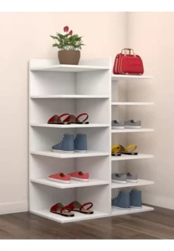 VCM. - My Home XXL Holz Großer Schuhschrank Schuhkommode Schuhregal Groß Enosa 12 Fächer Weiß -WOHN-ESSZIMMER Verkäufe unnamed file 1109