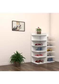 VCM. - My Home XXL Holz Großer Schuhschrank Schuhkommode Schuhregal Groß Enosa 12 Fächer Weiß -WOHN-ESSZIMMER Verkäufe unnamed file 1111