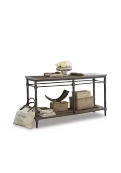 LOBERON Konsole Caspian Braun/grau Braun/ Grau