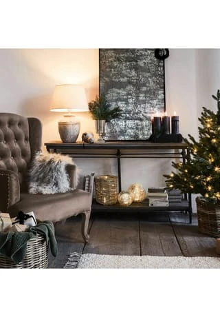 LOBERON Konsole Caspian Braun/grau Braun/ Grau 5 LOBERON Konsole Caspian Braun/grau Braun/ Grau – Bild 3