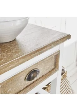 LOBERON Konsole Longbridge Antikweiß/braun Antikweiß/ Braun -WOHN-ESSZIMMER Verkäufe unnamed file 1130