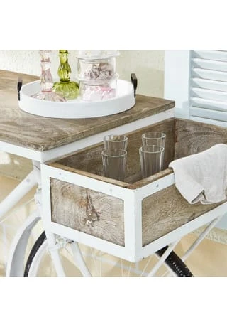 LOBERON Konsole Aubervilliers Antikweiß Antikweiß 6 LOBERON Konsole Aubervilliers Antikweiß Antikweiß – Bild 4