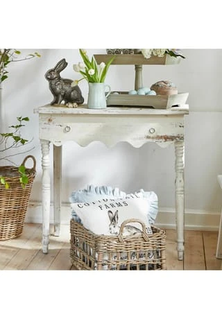 LOBERON Konsole Masure Antikweiß Antikweiß 6 LOBERON Konsole Masure Antikweiß Antikweiß – Bild 5