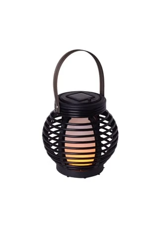 Näve Leuchten LED Solar-Tischdeko "Rattan-Flamme" H:15cm 4 Näve Leuchten LED Solar-Tischdeko "Rattan-Flamme" H:15cm – Bild 3