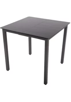 VCM. Aluminium Glas Gartentisch Esstisch Balkontisch Campingtisch Gartenmöbel MA