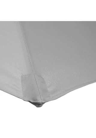 BUTLERS® SIESTA Sonnenschirm Mit Kurbel Ø180cm Hellgrau 9 BUTLERS® SIESTA Sonnenschirm Mit Kurbel Ø180cm Hellgrau – Bild 7