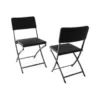 VCM. Klappstuhl 2er Set Schwarz In Rattan-Optik Gartenstuhl Balkonstuhl 80 X 40 Cm Schwarz 2 VCM. Klappstuhl 2er Set Schwarz In Rattan-Optik Gartenstuhl Balkonstuhl 80 X 40 Cm Schwarz -WOHN-ESSZIMMER Verkäufe unnamed file 1207