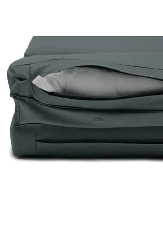 VCM. 2x Liegenauflage Polster Für Gartenliege Kopfkissen Anthrazit Anthrazit 6 VCM. 2x Liegenauflage Polster Für Gartenliege Kopfkissen Anthrazit Anthrazit – Bild 4