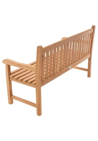 VCM. 3-Sitzer Gartenbank Parkbank Hochwertig Teak Holz Behandelt 150cm Braun 4 VCM. 3-Sitzer Gartenbank Parkbank Hochwertig Teak Holz Behandelt 150cm Braun – Bild 2