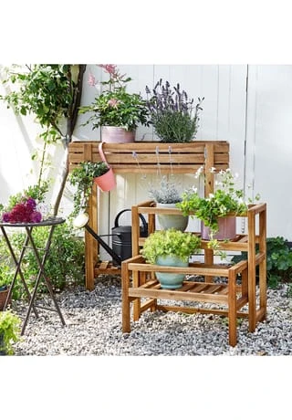 BUTLERS® NEW GARDENING Pflanzregal 4 BUTLERS® NEW GARDENING Pflanzregal – Bild 2