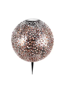 Näve Leuchten LED Deko-Solar-Kugelerdspieß D:25cm Silber 11 Näve Leuchten LED Deko-Solar-Kugelerdspieß D:25cm Silber -WOHN-ESSZIMMER Verkäufe unnamed file 1339
