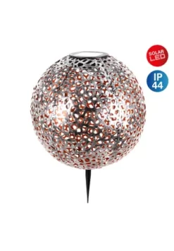 Näve Leuchten LED Deko-Solar-Kugelerdspieß D:25cm Silber 15 Näve Leuchten LED Deko-Solar-Kugelerdspieß D:25cm Silber -WOHN-ESSZIMMER Verkäufe unnamed file 1343