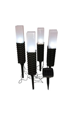 Näve Leuchten 4er-Set LED-Outdoor-Erdspieß 6 Näve Leuchten 4er-Set LED-Outdoor-Erdspieß – Bild 4