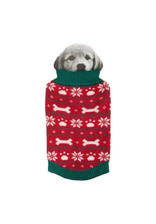 SIX Hunde Accessoire Winterliches Muster 3 SIX Hunde Accessoire Winterliches Muster
