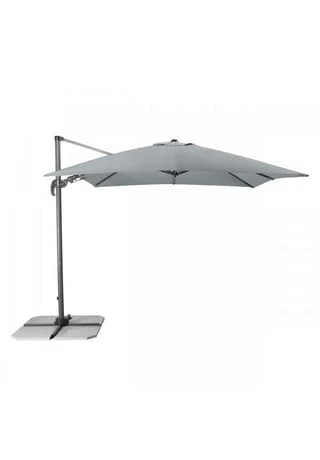 Doppler® Regenschirm Ravenna AX 275x275 Cm Hellgrau 4 Doppler® Regenschirm Ravenna AX 275x275 Cm Hellgrau – Bild 2