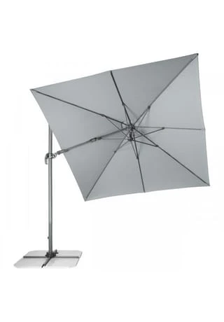 Doppler® Regenschirm Ravenna AX 275x275 Cm Hellgrau 5 Doppler® Regenschirm Ravenna AX 275x275 Cm Hellgrau – Bild 3