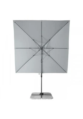 Doppler® Regenschirm Ravenna AX 275x275 Cm Hellgrau 6 Doppler® Regenschirm Ravenna AX 275x275 Cm Hellgrau – Bild 4