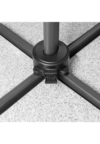 Doppler® Regenschirm Ravenna AX 275x275 Cm Hellgrau 15 Doppler® Regenschirm Ravenna AX 275x275 Cm Hellgrau – Bild 13