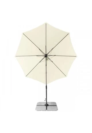 Doppler® Regenschirm Ravenna Smart 300 Cm Natur 5 Doppler® Regenschirm Ravenna Smart 300 Cm Natur – Bild 3