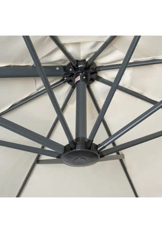 Doppler® Regenschirm Ravenna Smart 300 Cm Natur 10 Doppler® Regenschirm Ravenna Smart 300 Cm Natur – Bild 8