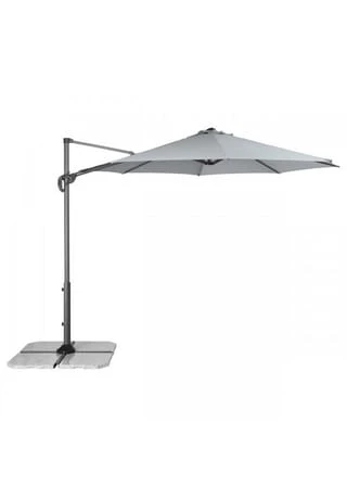 Doppler® Regenschirm Ravenna Smart 300 Cm Hellgrau 4 Doppler® Regenschirm Ravenna Smart 300 Cm Hellgrau – Bild 2