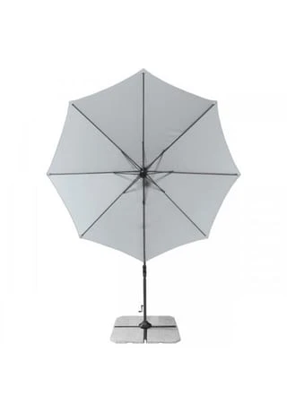 Doppler® Regenschirm Ravenna Smart 300 Cm Hellgrau 5 Doppler® Regenschirm Ravenna Smart 300 Cm Hellgrau – Bild 3