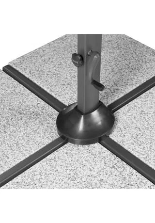 Doppler® Regenschirm Ravenna Smart 300 Cm Hellgrau 15 Doppler® Regenschirm Ravenna Smart 300 Cm Hellgrau – Bild 13