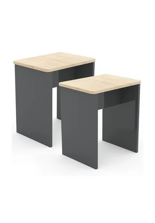 VCM. - My Home Eckbankgruppe Sitzgruppe Küchensitzgruppe Bank Tisch Hocker Esal Maxi Anthrazit / Honig-Eiche 9 VCM. - My Home Eckbankgruppe Sitzgruppe Küchensitzgruppe Bank Tisch Hocker Esal Maxi Anthrazit / Honig-Eiche – Bild 7