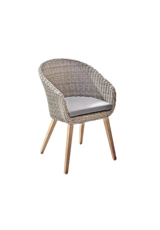 PURE DAY Outdoor-Stuhl Mira Grau 3 PURE DAY Outdoor-Stuhl Mira Grau