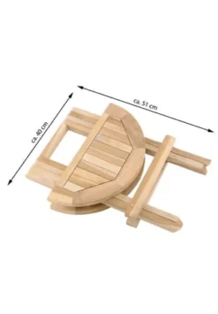 VCM. Beistelltisch Blumen Hocker Tisch Klappbar Teakholz Unbehandelt Ø40 Braun 11 VCM. Beistelltisch Blumen Hocker Tisch Klappbar Teakholz Unbehandelt Ø40 Braun -WOHN-ESSZIMMER Verkäufe unnamed file 1661