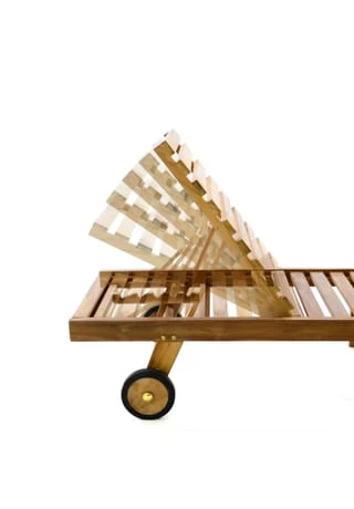 VCM. Sonnenliege Gartenliege Liegestuhl Teakholz Klappbar Behandelt Braun 5 VCM. Sonnenliege Gartenliege Liegestuhl Teakholz Klappbar Behandelt Braun – Bild 3