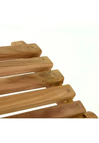 VCM. Strandliege Faltbar Sonnenliege Gartenliege Liege Teakholz Faltliege Braun 4 VCM. Strandliege Faltbar Sonnenliege Gartenliege Liege Teakholz Faltliege Braun – Bild 2