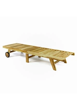 VCM. Sonnenliege Gartenliege Liegestuhl Teakholz Klappbar Natur 200x57cm Braun 4 VCM. Sonnenliege Gartenliege Liegestuhl Teakholz Klappbar Natur 200x57cm Braun – Bild 2