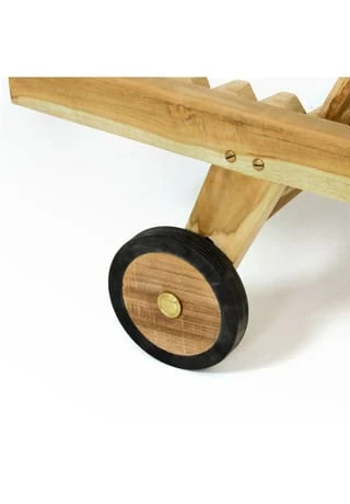 VCM. Sonnenliege Gartenliege Liegestuhl Teakholz Klappbar Natur 200x57cm Braun 7 VCM. Sonnenliege Gartenliege Liegestuhl Teakholz Klappbar Natur 200x57cm Braun – Bild 5