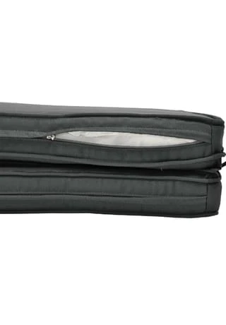 VCM. 2er Set Sitzauflage Stuhlauflage Polster Gartenstuhl Klappstuhl Anthrazit Anthrazit 6 VCM. 2er Set Sitzauflage Stuhlauflage Polster Gartenstuhl Klappstuhl Anthrazit Anthrazit – Bild 4