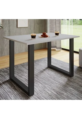 VCM. - My Home Premium Holz Esstisch Küchentisch Speisetisch Tisch Xona U Schwarz 5 VCM. - My Home Premium Holz Esstisch Küchentisch Speisetisch Tisch Xona U Schwarz – Bild 3