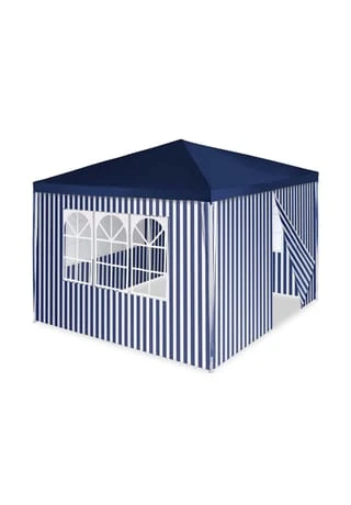 VCM. Pavillon Partyzelt 3x3m Blau Weiß Wasserdicht 4 Seitenteile Gartenzelt Eventzelt 3 VCM. Pavillon Partyzelt 3x3m Blau Weiß Wasserdicht 4 Seitenteile Gartenzelt Eventzelt