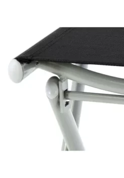 VCM. Alu Hocker Klappbar Sitzhocker - Textilene Schwarz Rahmen Hellgrau - Sitzhocker Schwarz 11 VCM. Alu Hocker Klappbar Sitzhocker - Textilene Schwarz Rahmen Hellgrau - Sitzhocker Schwarz -WOHN-ESSZIMMER Verkäufe unnamed file 1778