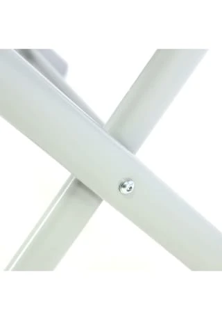 VCM. Alu Hocker Klappbar Sitzhocker - Textilene Schwarz Rahmen Hellgrau - Sitzhocker Schwarz 7 VCM. Alu Hocker Klappbar Sitzhocker - Textilene Schwarz Rahmen Hellgrau - Sitzhocker Schwarz – Bild 5