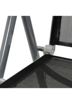 VCM. Klappstuhl Aluminium Komfortbreite Gartenstuhl Textilene Schwarz Rahmen Grau Schwarz 11 VCM. Klappstuhl Aluminium Komfortbreite Gartenstuhl Textilene Schwarz Rahmen Grau Schwarz -WOHN-ESSZIMMER Verkäufe unnamed file 1783