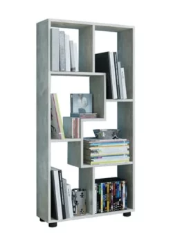 VCM. - My Home Holz Standregal Bücherregal Medienregal Aufbewahrung Raumteiler Deko Regal Blina Gesamt: Breite 60cm, Höhe 119cm, Tiefe 20cm