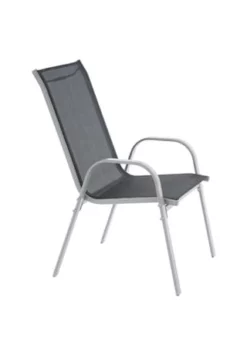 VCM. 4er Set Stapelstuhl Rahmen Hellgrau Textilene Schwarz Gartenstuhl Stapelsessel Schwarz 12 VCM. 4er Set Stapelstuhl Rahmen Hellgrau Textilene Schwarz Gartenstuhl Stapelsessel Schwarz -WOHN-ESSZIMMER Verkäufe unnamed file 1805