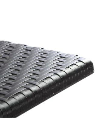 VCM. 3er Set Garnitur Tischset Mit 2 Stühlen Balkonset Rattan-Optik Schwarz Bistroset Schwarz 6 VCM. 3er Set Garnitur Tischset Mit 2 Stühlen Balkonset Rattan-Optik Schwarz Bistroset Schwarz – Bild 4