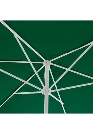 VCM. Sonnenschirm Eckig 2x3m Grün Mit Kurbel Marktschirm Rechteckschirm Sonnenschutz Grün 4 VCM. Sonnenschirm Eckig 2x3m Grün Mit Kurbel Marktschirm Rechteckschirm Sonnenschutz Grün – Bild 2