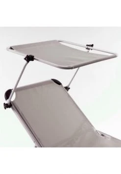 VCM. Sonnenliege Sonnendach Grau 187x57x30 Cm Alu Campingliege Klappbar Grau -WOHN-ESSZIMMER Verkäufe unnamed file 1922