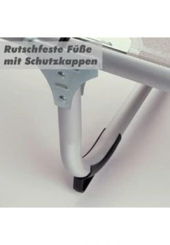 VCM. Sonnenliege Sonnendach Grau 187x57x30 Cm Alu Campingliege Klappbar Grau -WOHN-ESSZIMMER Verkäufe unnamed file 1924