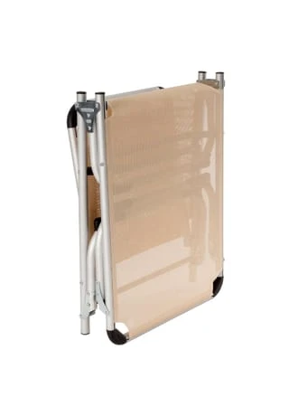 VCM. Gartenliege Sonnenliege Beige Kissen 187x57x30cm Liege Alu Klappbar Beige 8 VCM. Gartenliege Sonnenliege Beige Kissen 187x57x30cm Liege Alu Klappbar Beige – Bild 6